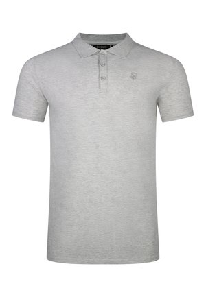 SIKSILK, Poloshirt - grey marl