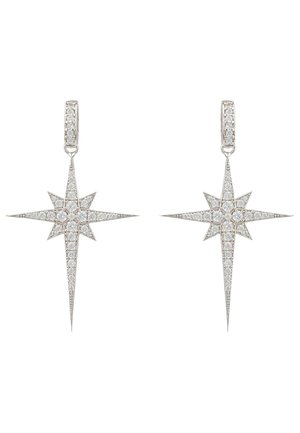 Earrings - silver coloured