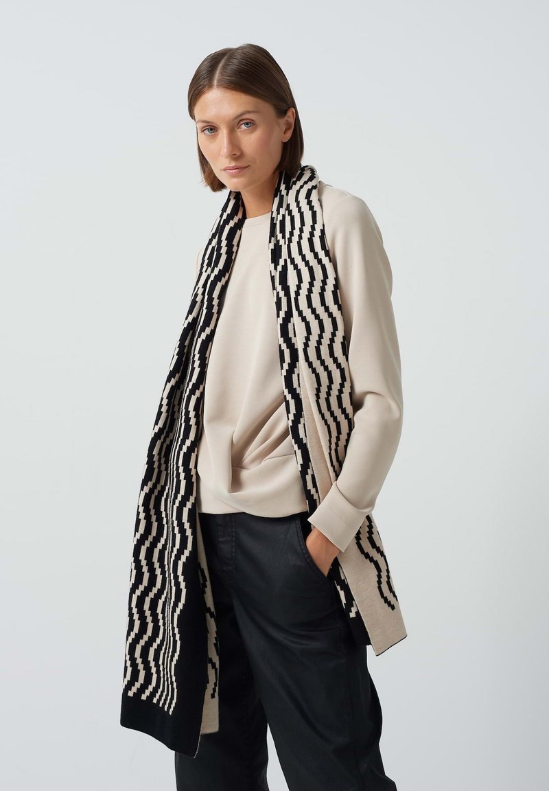 Chemisier Oversize PAUL SMITH Black Label Avec écharpe Beige Taille 40 - Occasion Très Bon état