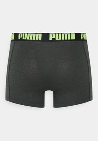Puma BASIC 2 PACK - Boxerbriefs - grey/yellow