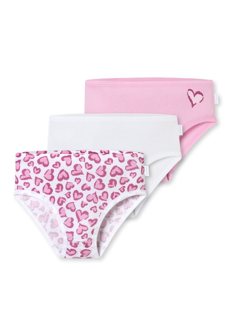 Schiesser 3-PACK  - Slip - rosa weiss