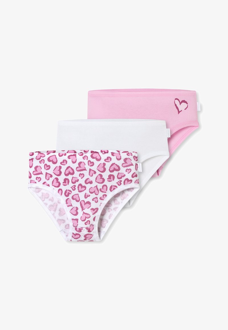 Schiesser 3-PACK - Slip - rosa weiss