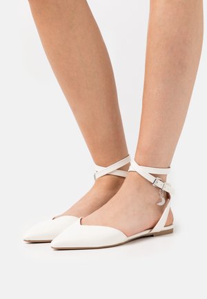 Even&Odd, Ballerines à brides arrière - off-white