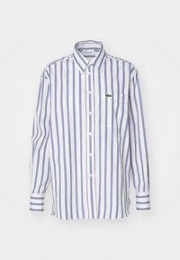 Gombos blúz - blanc/bleu marine