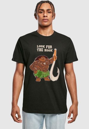 MOANA  - Print T-shirt - black