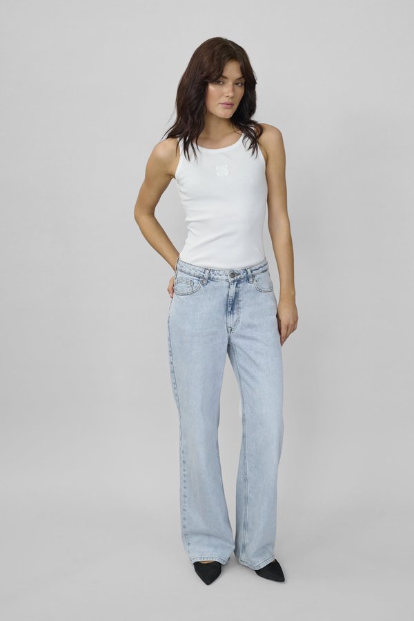 35 THE LOUIS 139  HIGH WIDE Y - Jeans Straight Leg