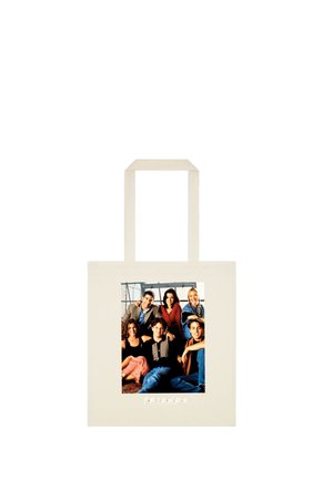 FRIENDS CAST PHOTO GRAPHIC - Shopping Bag - natural