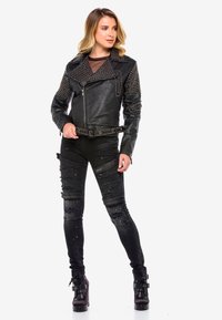 Cipo & Baxx Slim fit jeans - schwarz