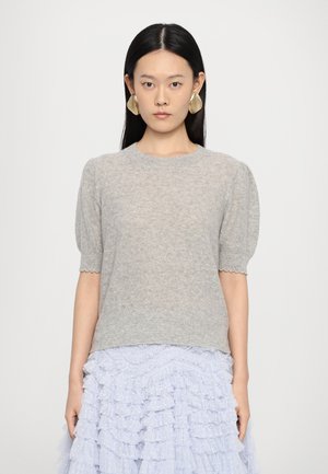 FRAME PUFF SLEEVE SWEATER - Džemper - grey