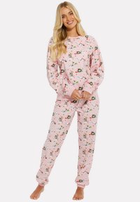 Threadbare POOCH XMAS SET - Pyjamas - pink