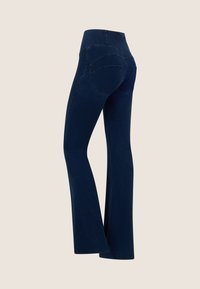 Freddy A ZAMPA CON CENTRALI E VITA ALTA - Flared Jeans - dark jeans seams on tone