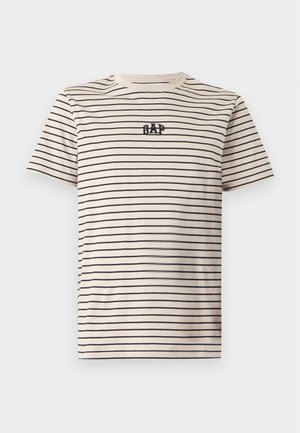 GAP, MINI LOGO TEE - T-shirt imprimé - cobblestone