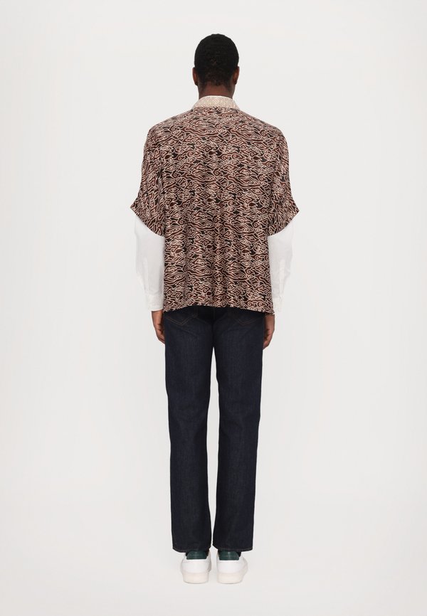 ITAMI KIMONO UNISEX - Button-down blouse - desert ash4