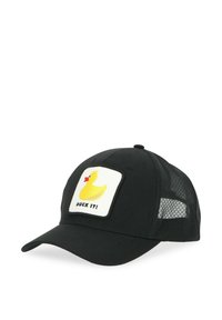 Unselected, black yellow duck