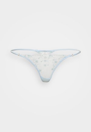 KIKI DE MONTPARNASSE MATHILDE EMBROIDERY - Perizoma - light blue