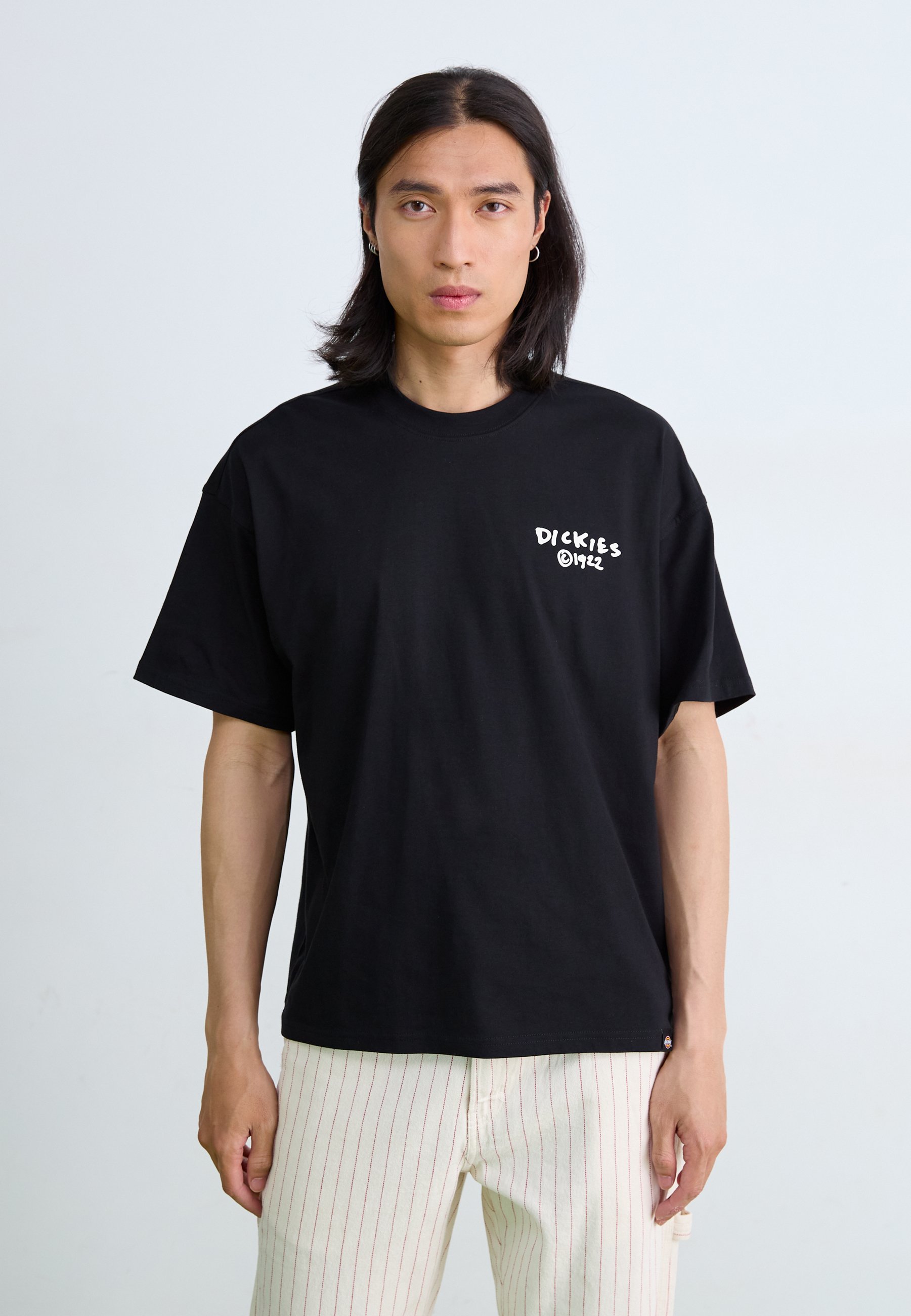 Dickies SNEEDVILLE TEE - Print T-shirt - black - Zalando.co.uk
