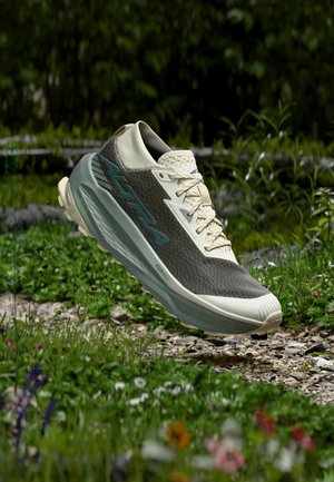Altra, OLYMPUS 275 HILO - Обувки за бягане по пресечен терен - ultra grey/sea pine/green