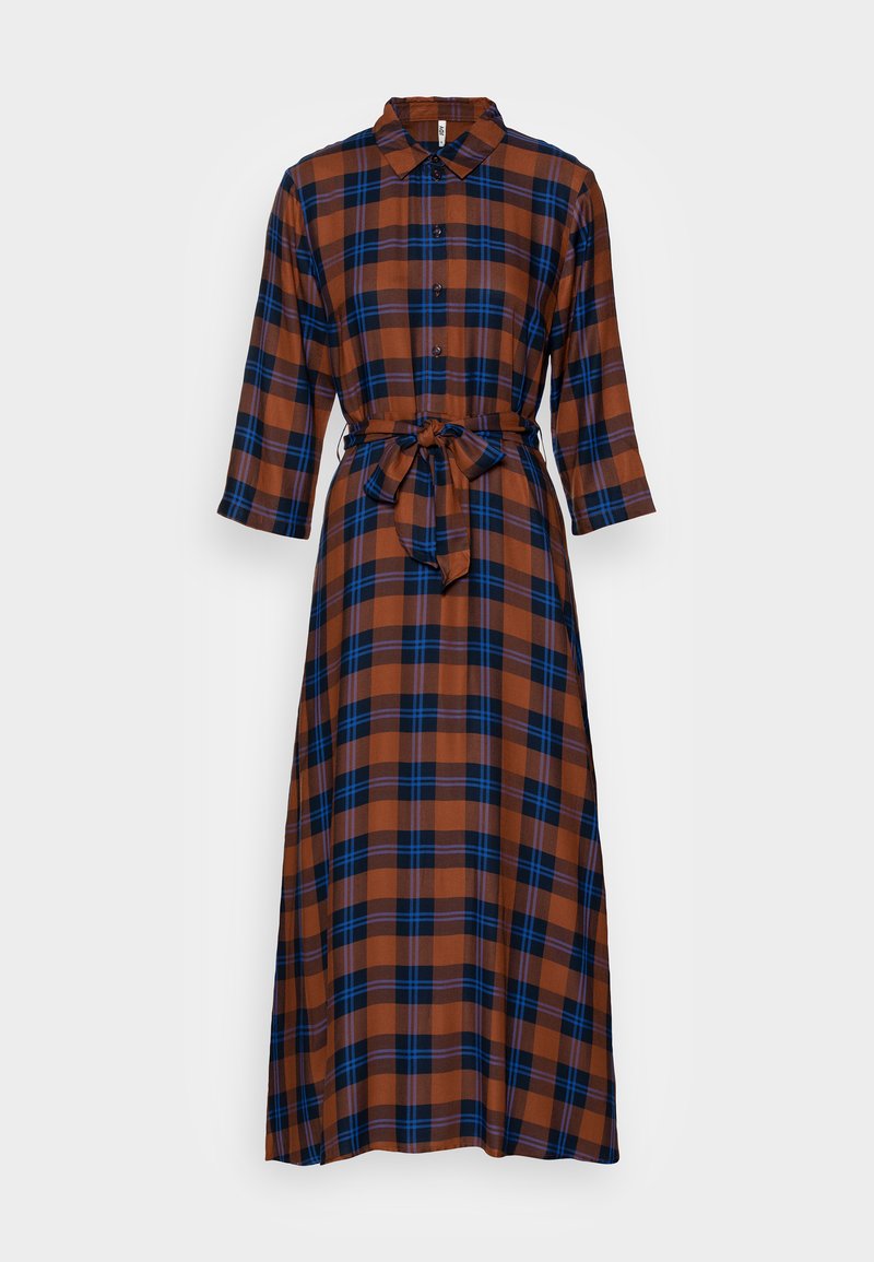 JDY Tall JDYSTAY MIDCALF SHIRT DRESS Abito a camicia brown/marrone