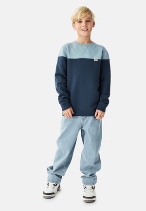 Band of Rascals OFF MY SHOULDERS - Sweatshirt - arctic blue/blue