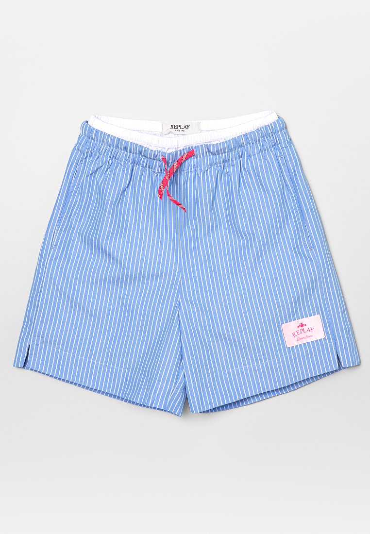 Replay Shorts lichtblauw