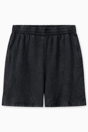 FAVELA CUTLINE UNISEX - Šortai - black
