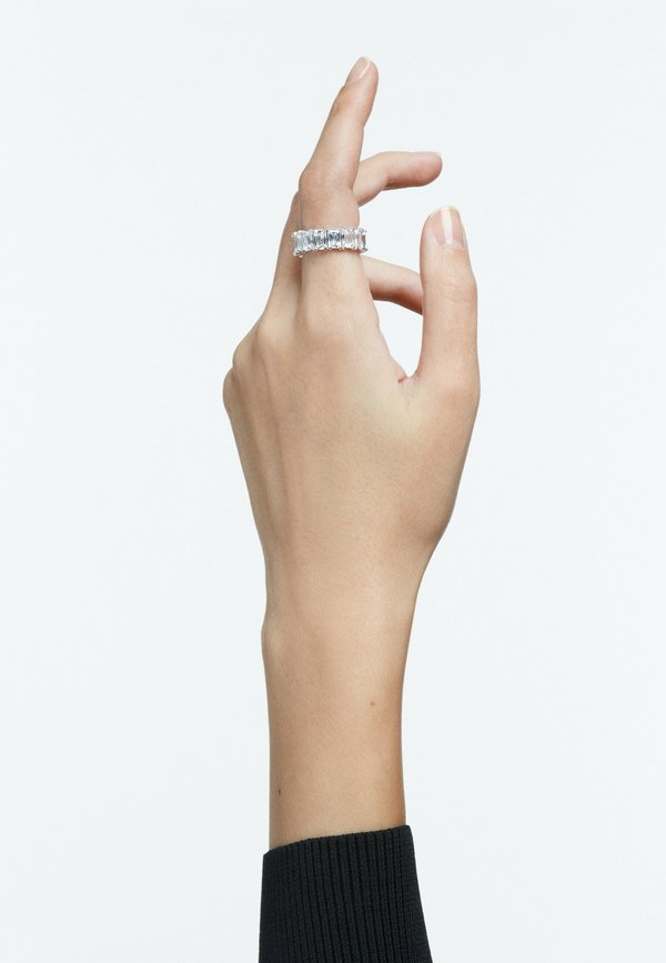 MATRIX BAGUETTE CUT RHODIUM PLATED - Ring