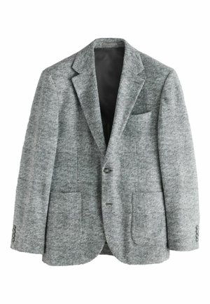 REGULAR FIT - TEXTURED CHECK  - Švarkas - light grey