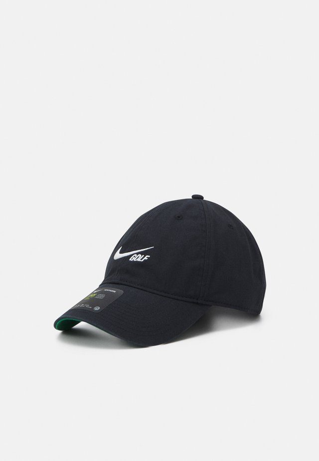 WASHED SOLID - Cap - black/anthracite/sail