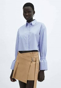 Mango Plooirok - beige