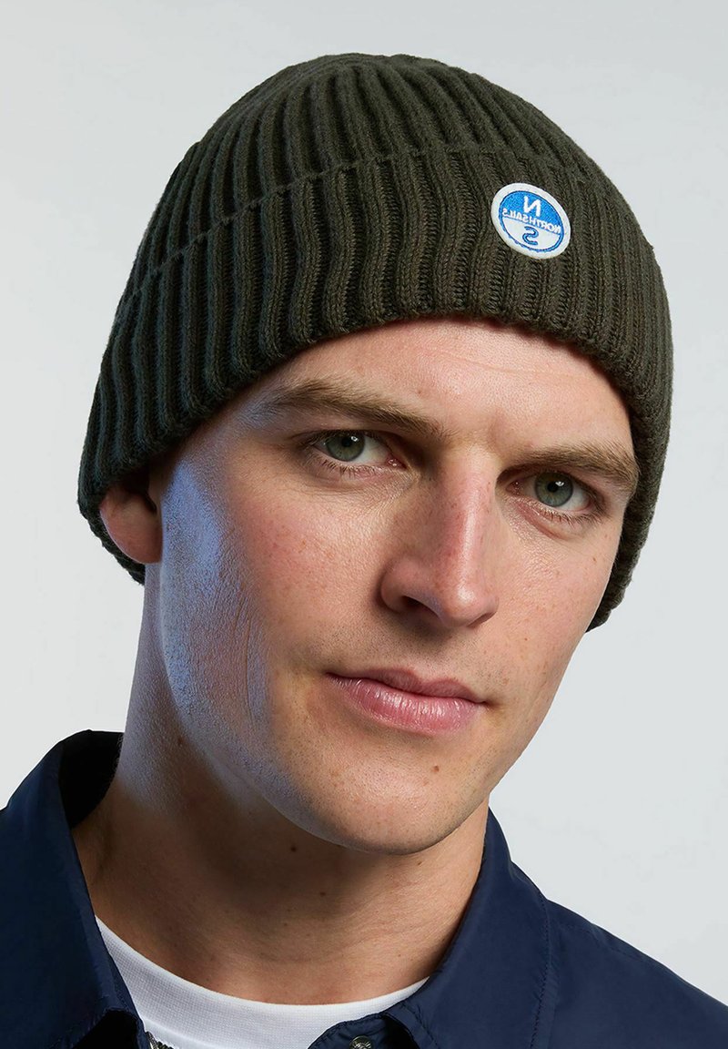 North Sails WINTER Berretto militare/verde scuro