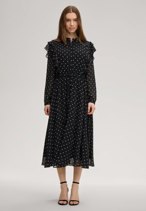 DOT - Robe de jour - schwarz