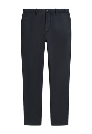 Tommy Hilfiger, BLEECKER PRINTED STRUCTURE - Bukser - navy blue