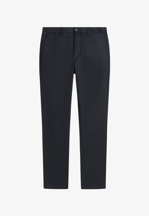 Tommy Hilfiger, BLEECKER PRINTED STRUCTURE - Bukser - navy blue
