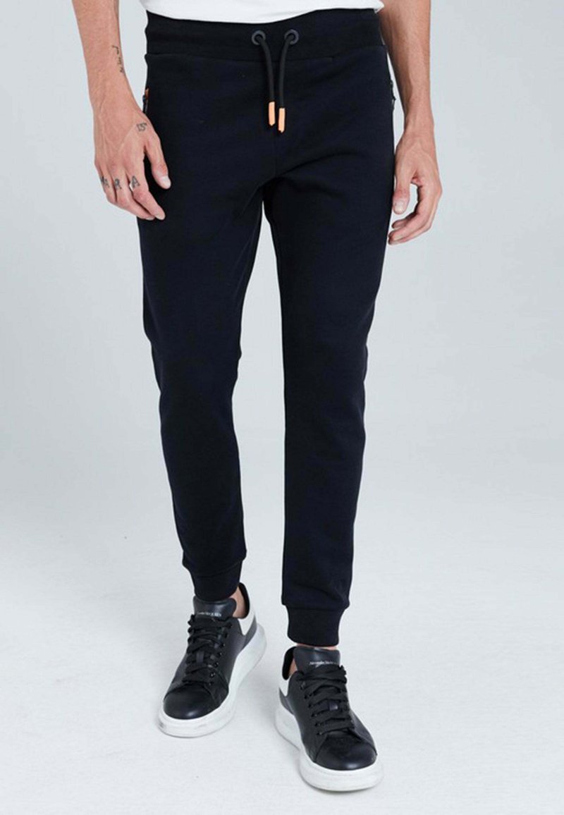 Jeremy Meeks SLIM FIT Tracksuit bottoms black Zalando.de
