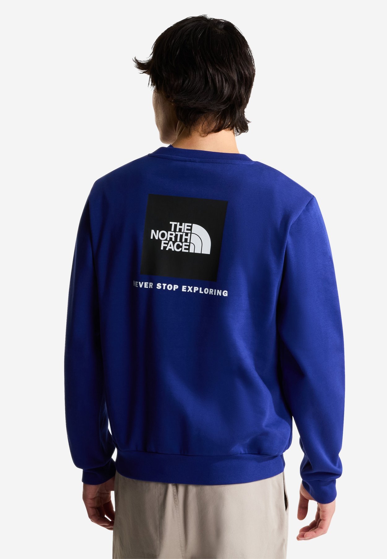 The North Face M EVOLUTION BOX NSE REGULAR CREW. - Sweatshirt - bold blue