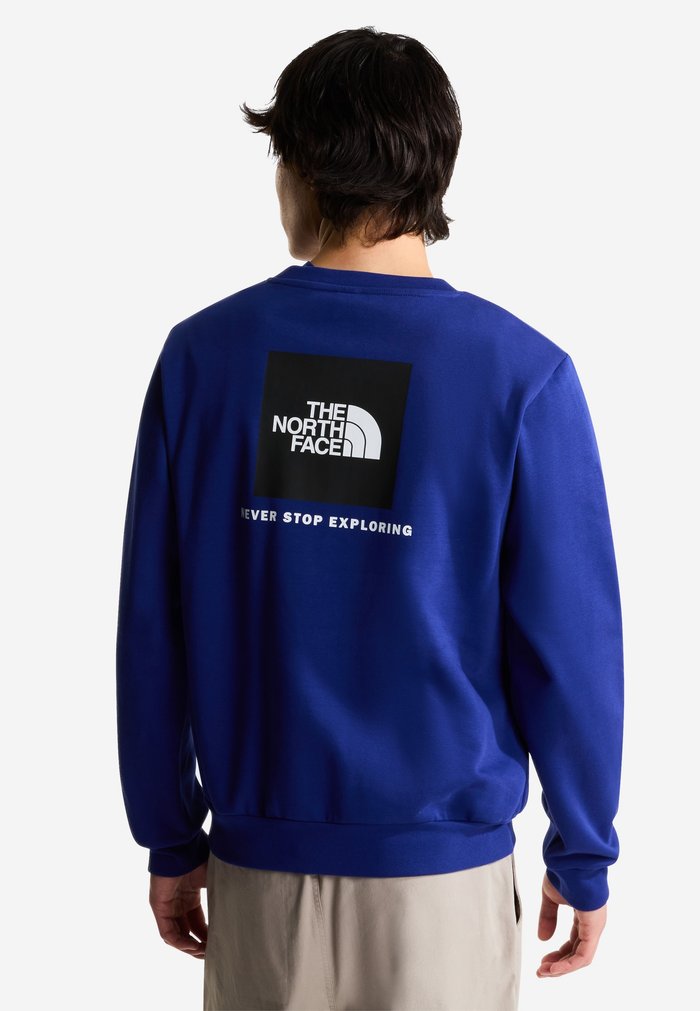 The North Face M EVOLUTION BOX NSE REGULAR CREW. - Sweatshirt - bold blue
