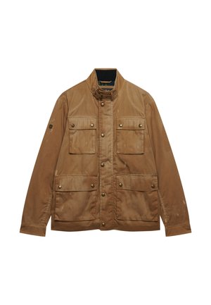 Superdry & Co, SUPERDRY THE MERCHANT STORE - RACER WAX JACKET.. - Chaqueta fina - canyon beige