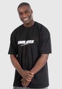 Smilodox BLAKE - Printtipaita - schwarz