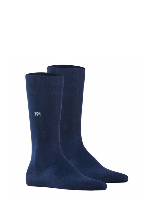 2ER PACK - DUBLIN KURZ LOGO ONE SIZE EINFARBIG - Socks - blau4