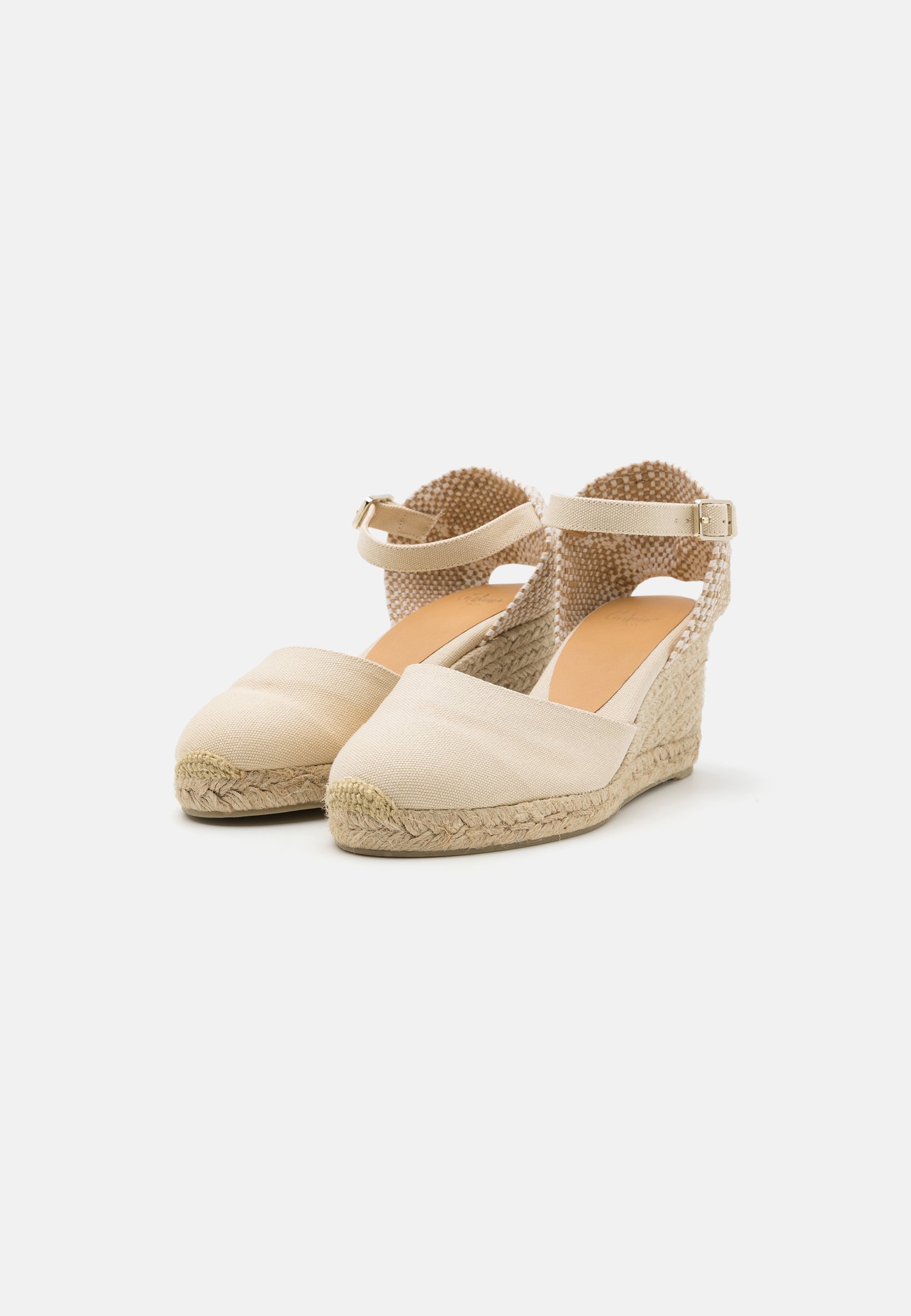 Castañer CAROL - Alpargatas - ivory/crema - Zalando.es