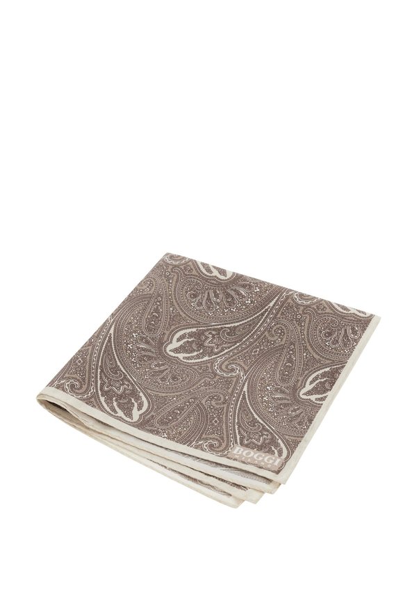 PATTERNED - Einstecktuch - taupe