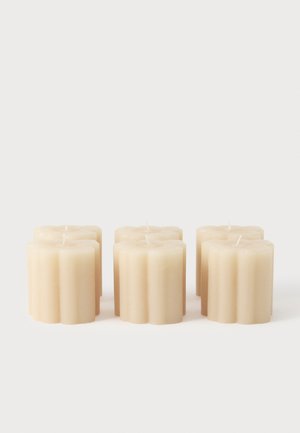 Marimekko, UNIKKO CANDLE 6 PACK - Kerze - beige