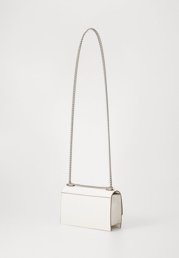 FORGED CHAIN FLAP BAG - Cross body bag - tofu3