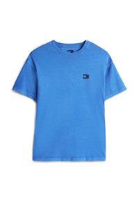 LABEL TEE - Basic póló - tempo blue