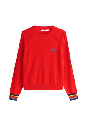 TALL FIT - SOFT TOUCH CREW NECK - Trui - red cherry