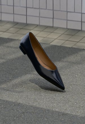 Bianco, BIABARI POINTY FLAT - Ballerines - black pratia