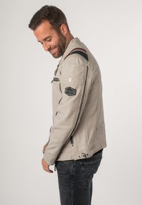 Mauritius Leren jas - offwhite ii