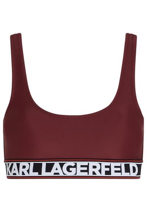 ELONGATED LOGO - Bikiniöverdel - biking red