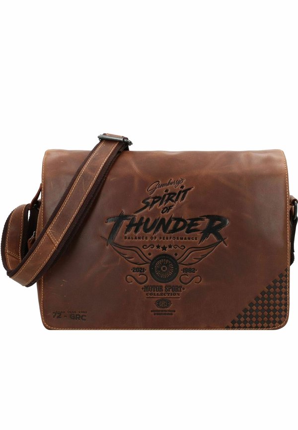 RACING COLLECTION ATLANTA - Umhängetasche - braun