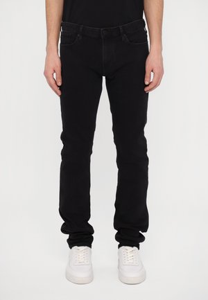 POCKETS PANT - Jean slim - medium grey denim